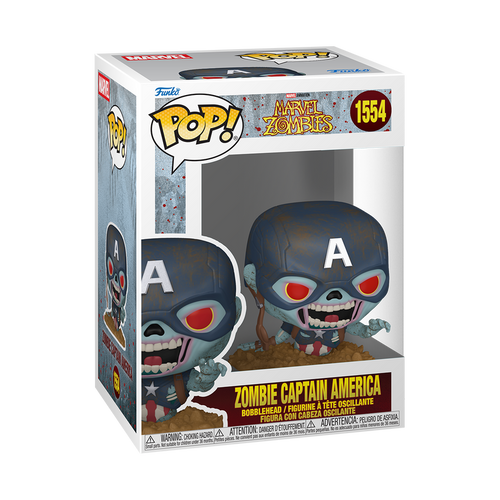 POP! Marvel - Marvel Zombies #1554 Zombie Captain America