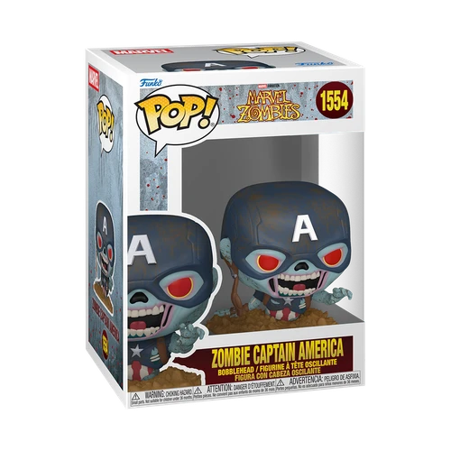 POP! Marvel - Marvel Zombies #1554 Zombie Captain America