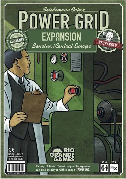 Power Grid: Recharged - Benelux/Central Europe Expansion
