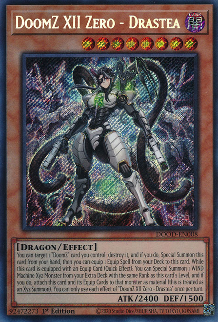 DOOD-EN008 DoomZ XII Zero - Drastea (Secret Rare)
