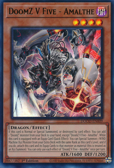 DOOD-EN009 DoomZ V Five - Amalthe (Ultra Rare)