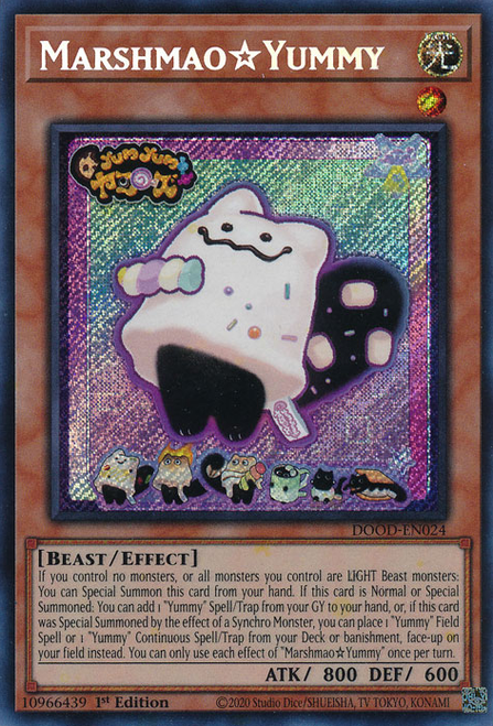 DOOD-EN024 Marshmao☆Yummy (Secret Rare)