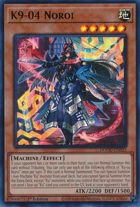 DOOD-EN025 K9-04 Noroi (Ultra Rare)