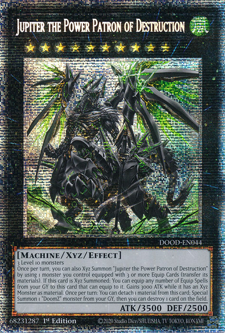 DOOD-EN044 Jupiter the Power Patron of Destruction (Starlight Rare)