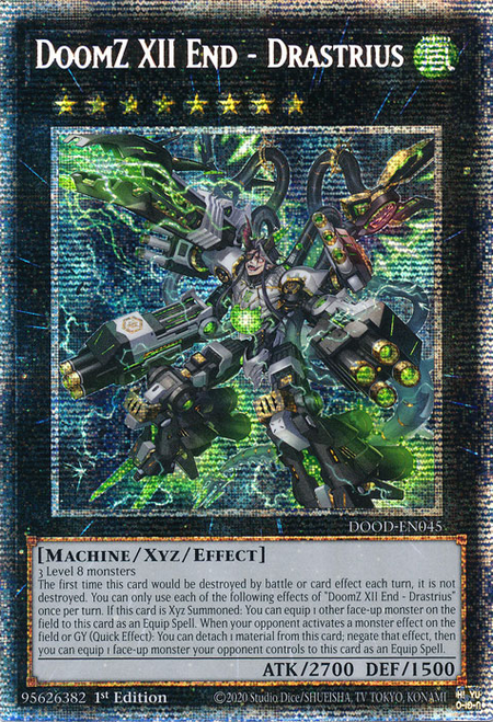 DOOD-EN045 DoomZ XII End - Drastrius (Starlight Rare)