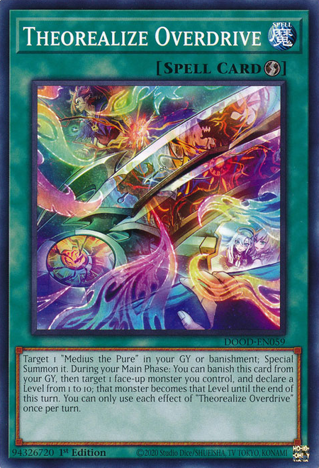 DOOD-EN059 Theorealize Overdrive