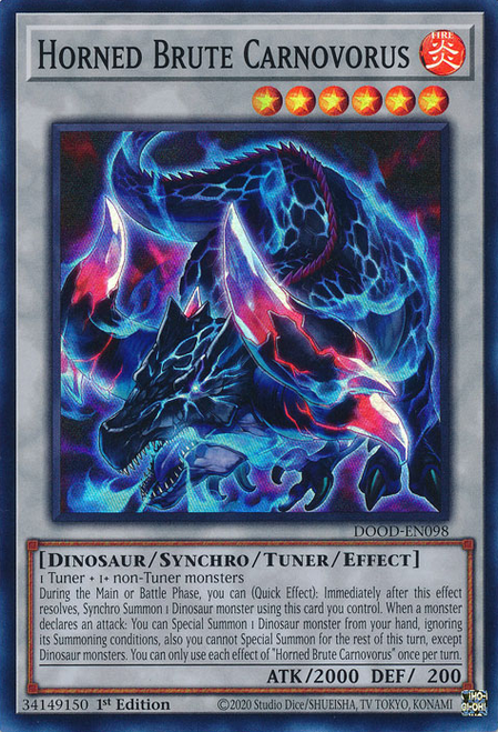 DOOD-EN098 Horned Brute Carnovorus
