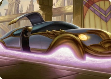 Mysterious Limousine (#6) Art Card