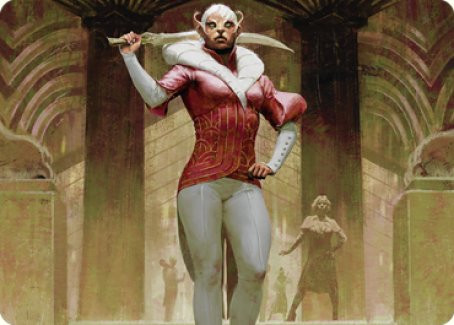 Mage's Attendant (#5) Art Card