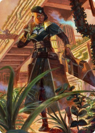Vivien on the Hunt (#22) Art Card
