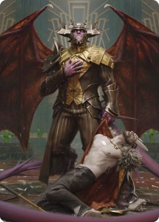 Ob Nixilis, the Adversary (#31) Art Card