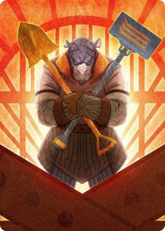 Mr. Orfeo, the Boulder (#70) Art Card