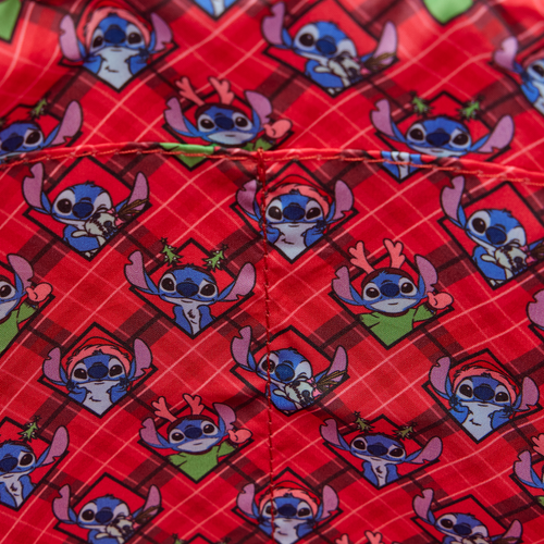Disney: Lilo & Stitch Holiday Tote Pin Trader Crossbody Bag
