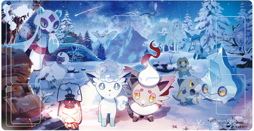 Pokemon Center Japan - Snowy Gathering Playmat