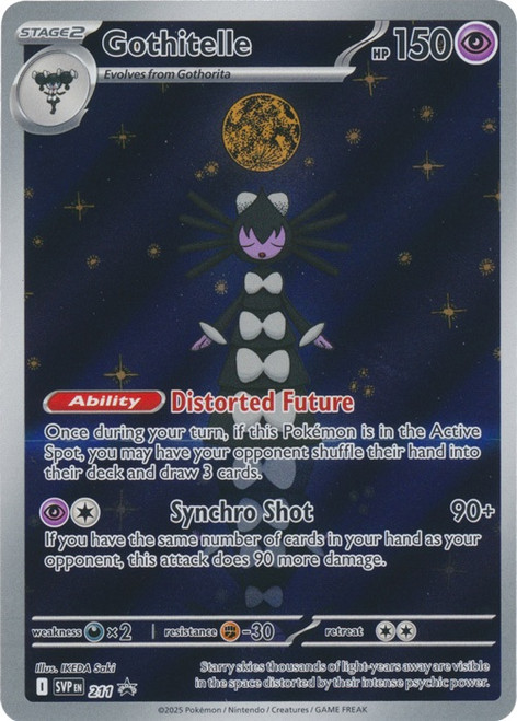 Scarlet & Violet Promo SVP211 Gothitelle (Illustration Rare)