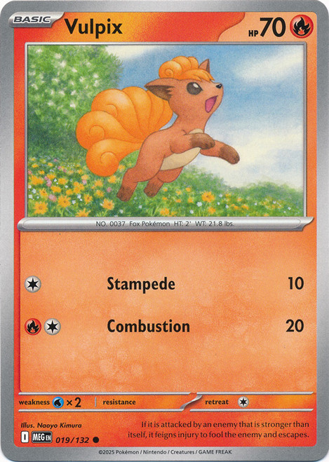 Mega Evolution 019/132 Vulpix