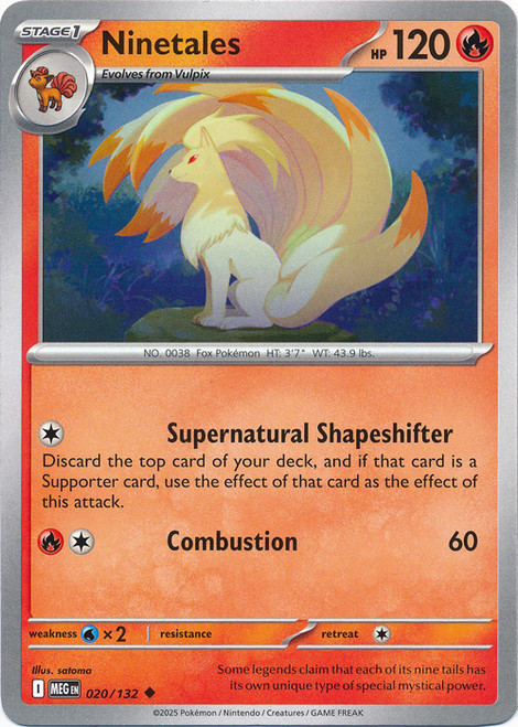 Mega Evolution 020/132 Ninetales