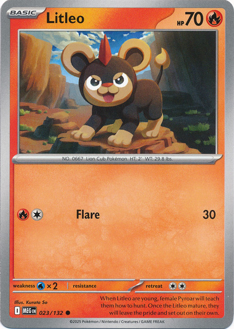 Mega Evolution 023/132 Litleo