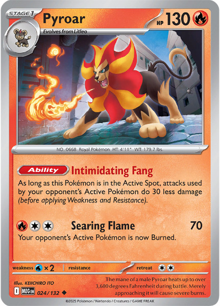 Mega Evolution 024/132 Pyroar