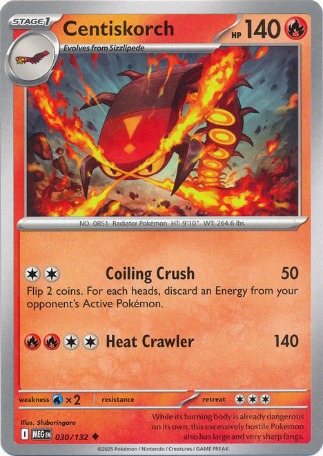 Mega Evolution 030/132 Centiskorch