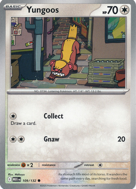 Mega Evolution 109/132 Yungoos