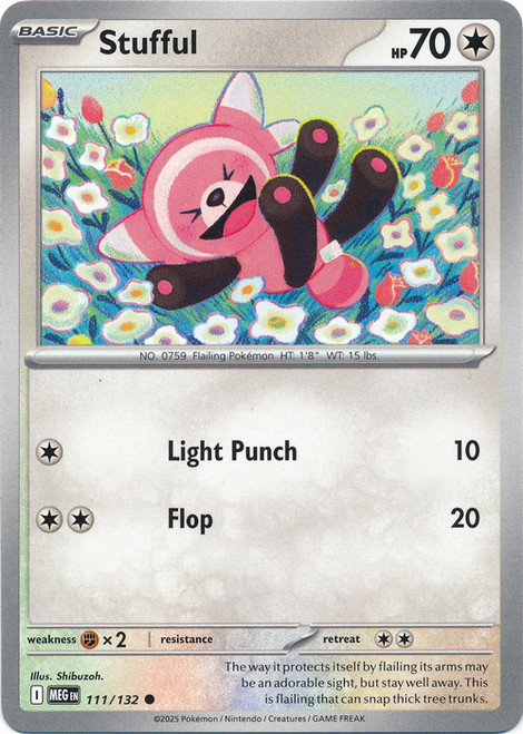 Mega Evolution 111/132 Stufful