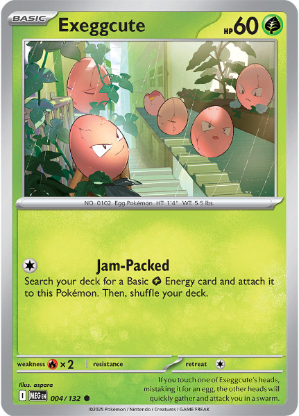 Mega Evolution 004/132 Exeggcute