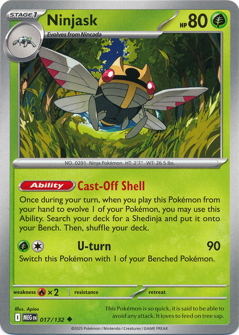 Mega Evolution 017/132 Ninjask