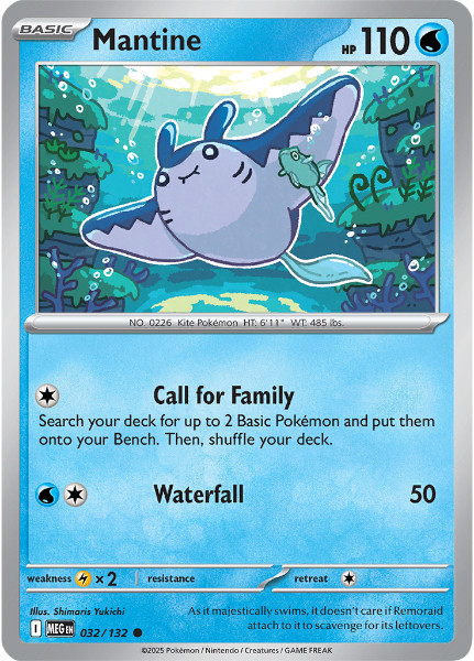 Mega Evolution 032/132 Mantine