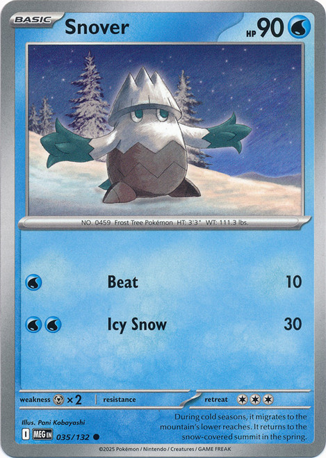 Mega Evolution 035/132 Snover