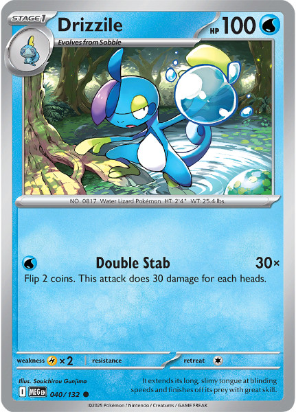 Mega Evolution 040/132 Drizzile