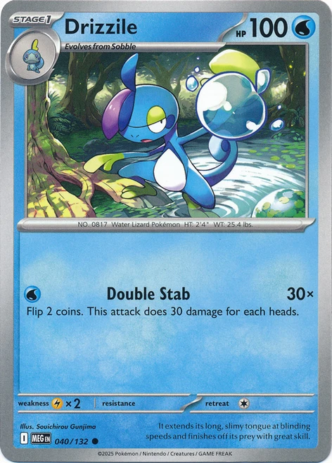 Mega Evolution 040/132 Drizzile