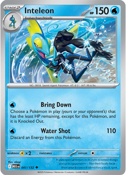 Mega Evolution 041/132 Inteleon