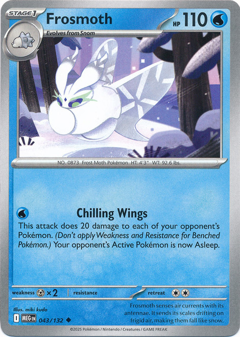 Mega Evolution 043/132 Frosmoth