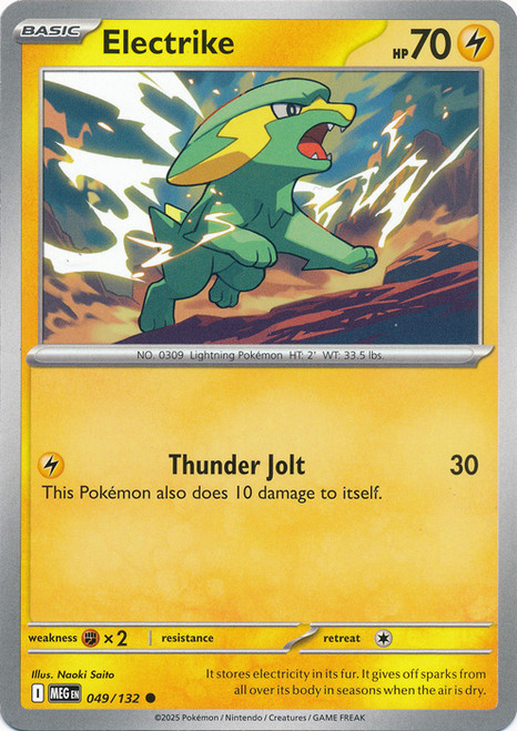 Mega Evolution 049/132 Electrike