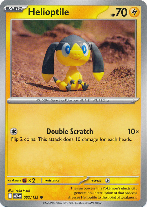 Mega Evolution 052/132 Helioptile