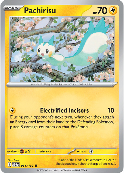 Mega Evolution 051/132 Pachirisu
