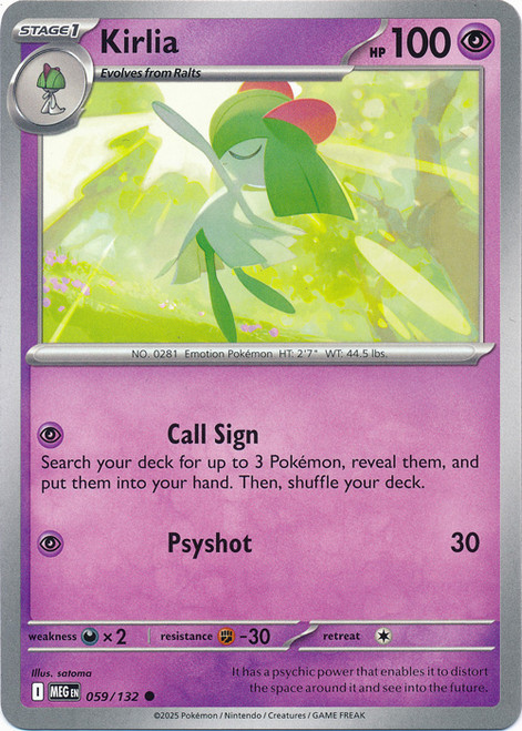Mega Evolution 059/132 Kirlia