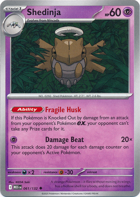 Mega Evolution 061/132 Shedinja