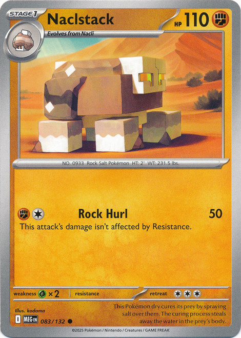 Mega Evolution 083/132 Naclstack