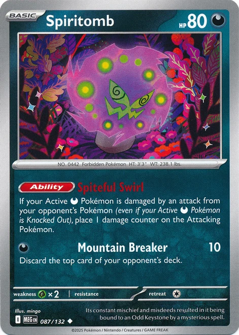 Mega Evolution 087/132 Spiritomb