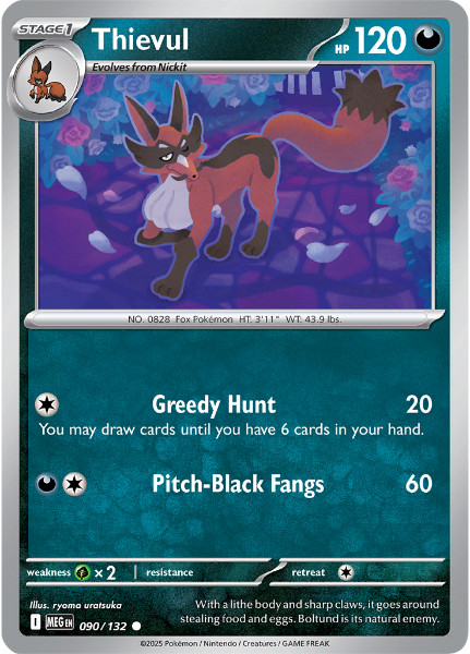 Mega Evolution 090/132 Thievul