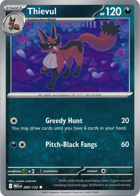 Mega Evolution 090/132 Thievul