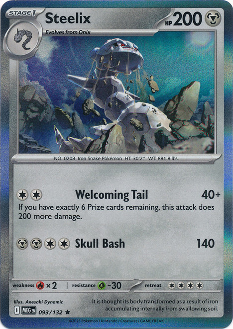 Mega Evolution 093/132 Steelix (Holo)