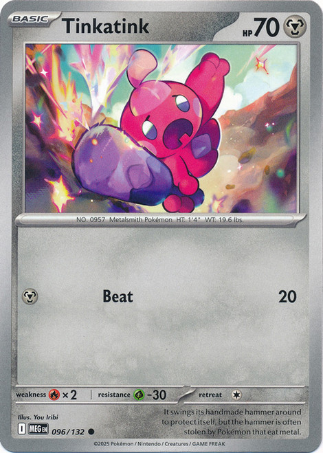 Mega Evolution 096/132 Tinkatink
