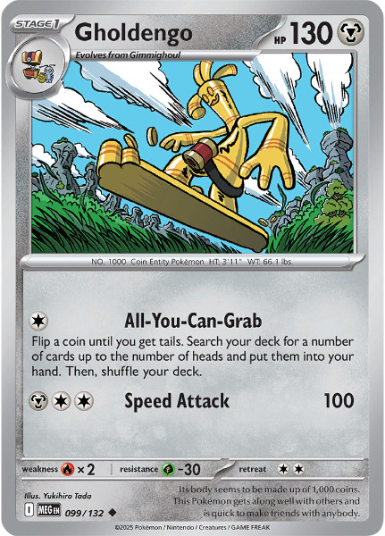 Mega Evolution 099/132 Gholdengo