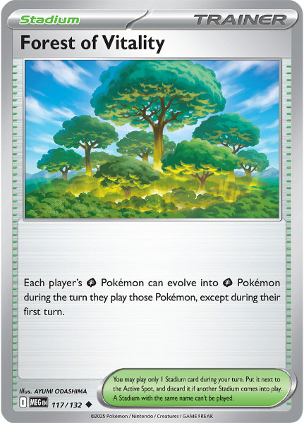 Mega Evolution 117/132 Forest of Vitality