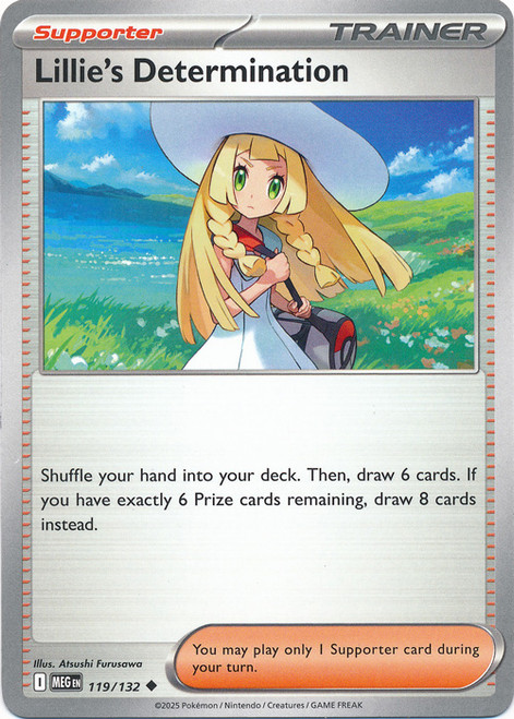 Mega Evolution 119/132 Lillie's Determination