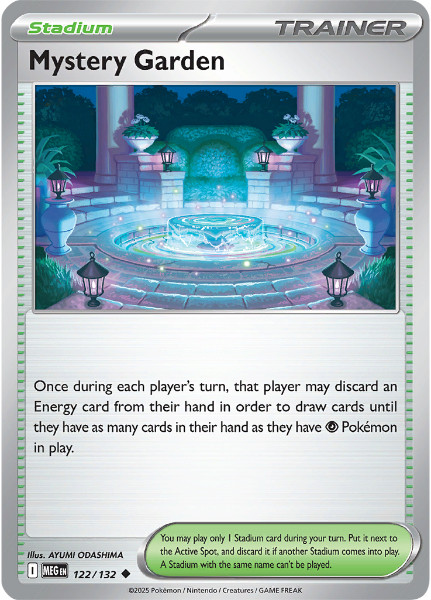 Mega Evolution 122/132 Mysterious Garden