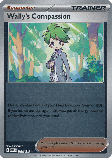 Mega Evolution 132/132 Wally's Compassion (Reverse Holo)